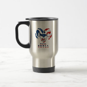 Ultra Maga Skull   CANECA DE VIAGEM