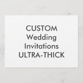 ULTRA-THICK 360 lb 7" x 5" Convites para casamento