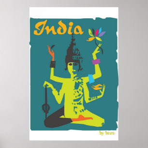 UltraPop Vintage Poster Traveling