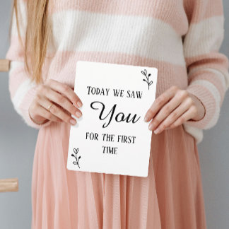 Ultrassom Primeira Imagem em Preto e Branco e Sina