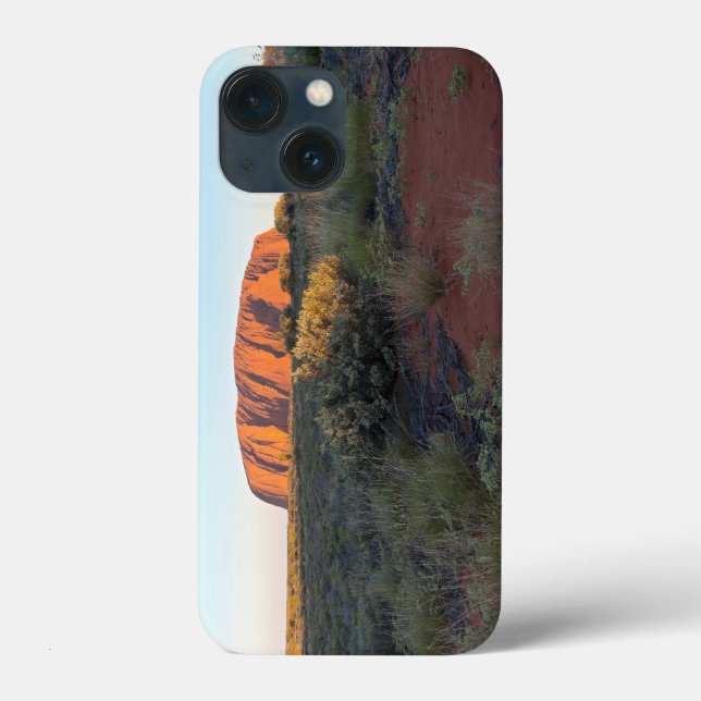 Uluru Sunrise e Flora do Deserto (Verso)