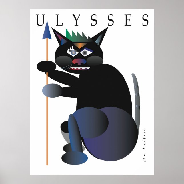 ULYSSES CAT POSTER FROM JIM MALTESE (Frente)