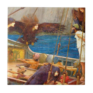 Ulysses e as sirenes por J.W. Waterhouse