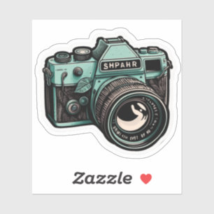 Um adesivo de câmara bonito, de alta qualidade que