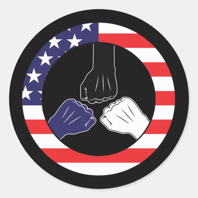 Um adesivo de paz do Amor (Frente)