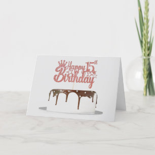 UM ADOLESCENTE ESPECIAL NO **15** CARTÃO DE ANIVER