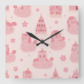 um adorável relógio mensal