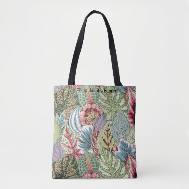 Um Adorável Tecido Philip Jacobs Coleus Tote Bag (Frente)