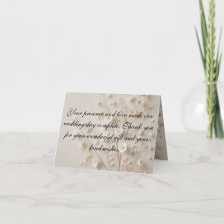 Um agradecimento gentil em Pastéis