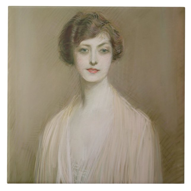 Um americano (pastel em canvas) (Frente)