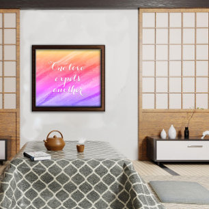 Um amor expulsa outro poster de encorajamento