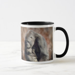 Um amor tão grande - caneca da arte do gorila