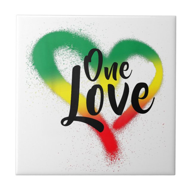 Um Amor Um Coração Vibes Reggae (Frente)