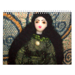 Um ano de calendário das bonecas