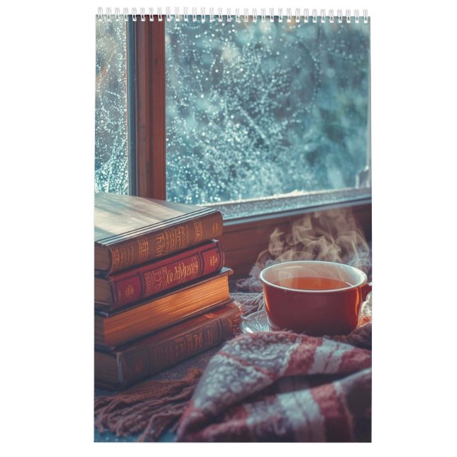 Um ano de calendário de luz e beleza (Verso)