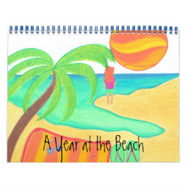 Um ano no calendário da praia