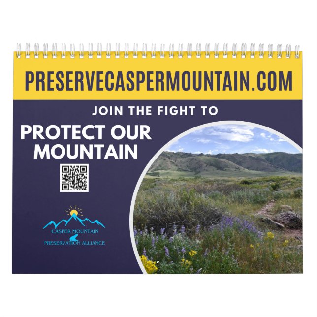 Um ano no calendário de montanha do Pé do Casper (Capa)