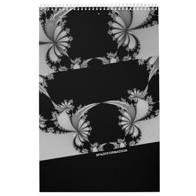 Um ano no calendário do jardim fractal (Capa)