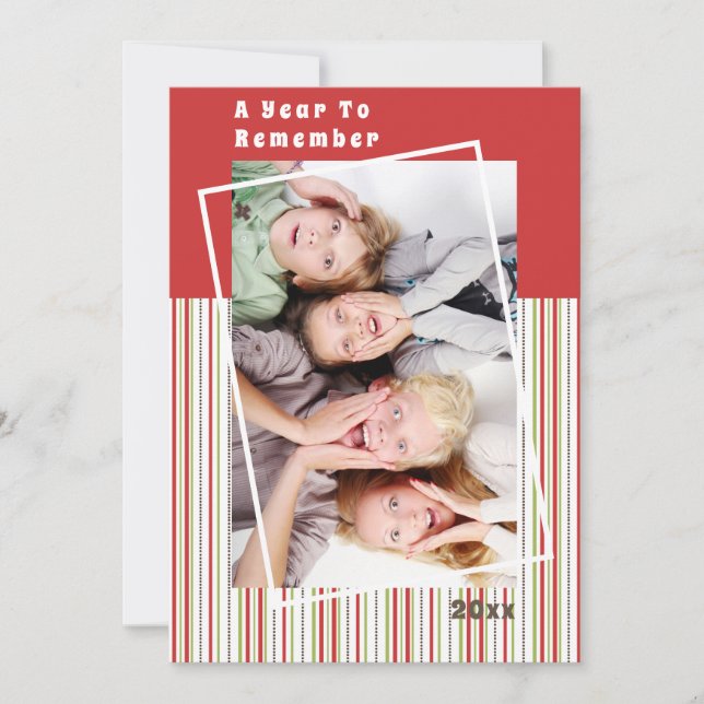 Um ano para lembrar da foto de Natal em greve (Frente)