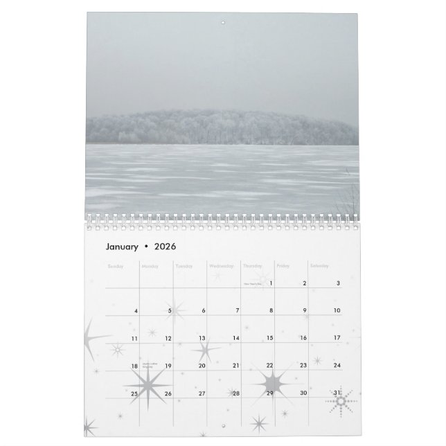 Um ano pelo calendário do lago 2013 (Jan 2026)