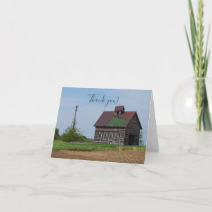 Um Antigo Cartões de agradecimentos do Illinois B