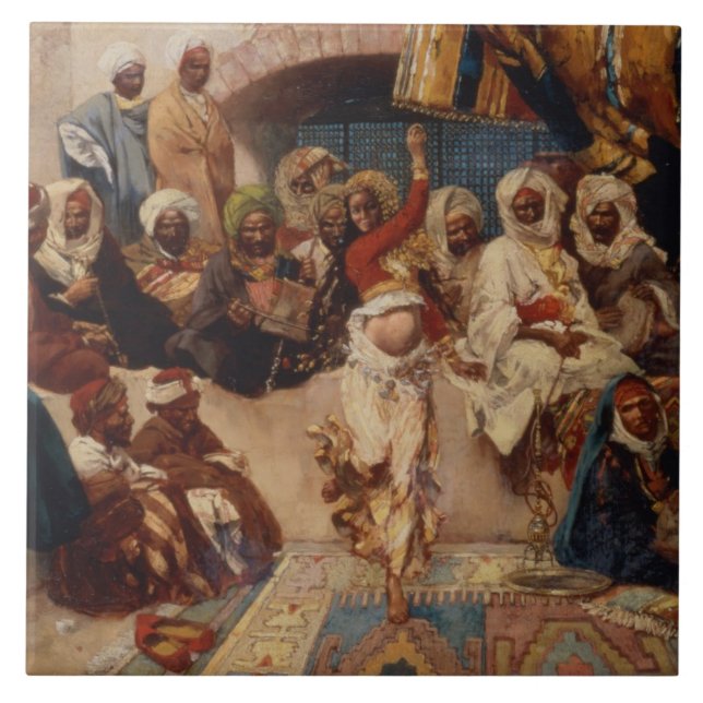 Um auditorio interessado, 1883 (óleo em canvas) (Frente)