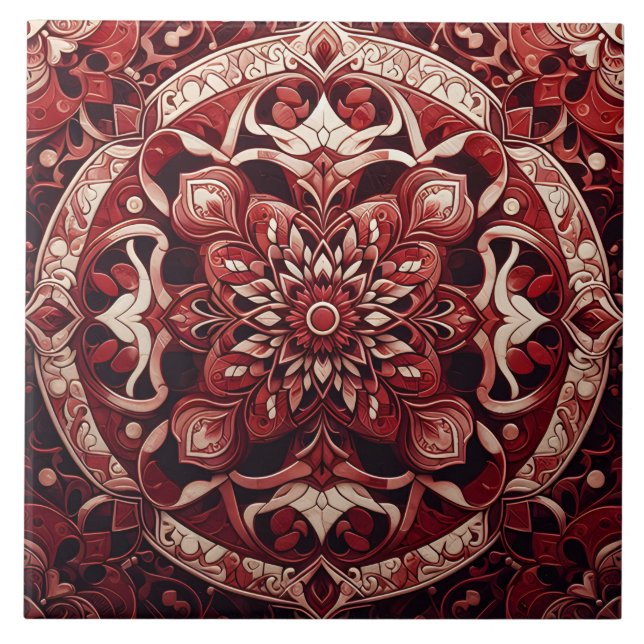 Um Azulejo Eterno de Paixão e Opulência (Frente)