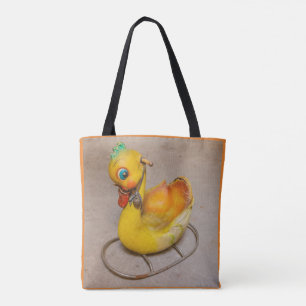 um balanço antigo para crianças na bolsa de tote
