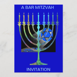 UM BAR MITZVAH, CONVITE DE AES