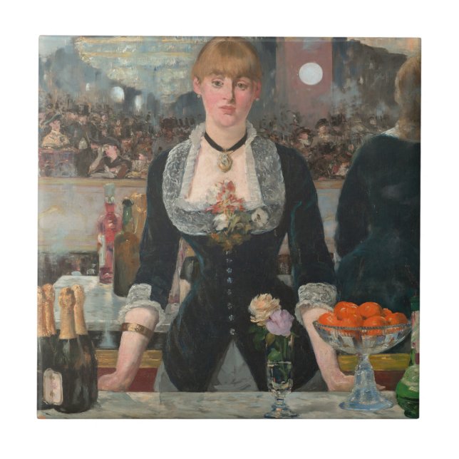 Um Bar no Manet Folies-Bergère Edouard (Frente)