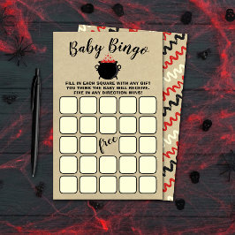 Um Bebê Doce Está Fazendo Chá de fraldas De Hallow