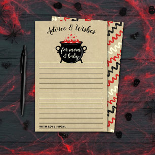 Um Bebê Doce Está Fazendo Chá de fraldas De Hallow