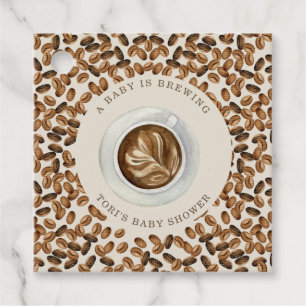 Um Bebê Está A Criar Etiquetas Favoráveis Ao Chá d