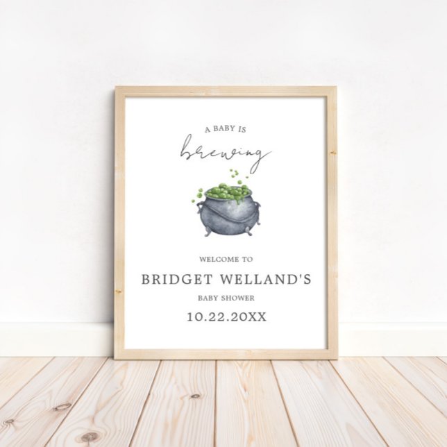 Um Bebê está criando o Halloween | POSTER (Available for print and instant digital download!)