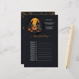 Um Bebê Está Fazendo Jogo De Poo De Chá de fraldas