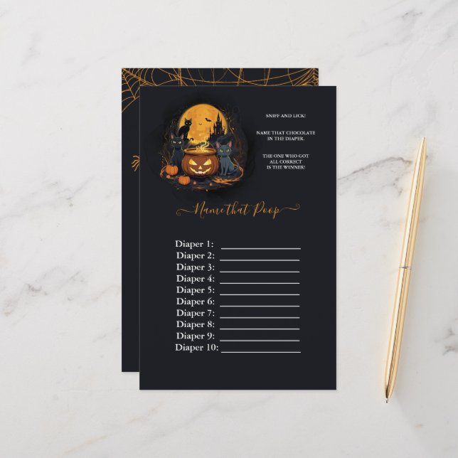 Um Bebê Está Fazendo Jogo De Poo De Chá de fraldas (Frente/Verso In Situ)