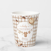 Um Bebê está Preparando Café Chá de Bebê