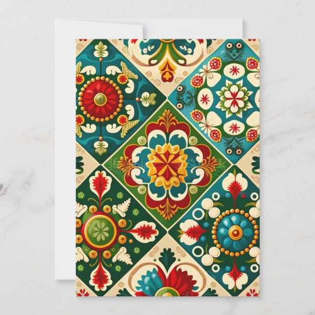 Um Belo Cartão de Férias Felizes (Frente)