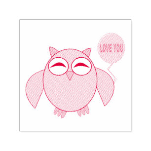 Um Bico Rosa Ama Seu Carimbo De Autopingar