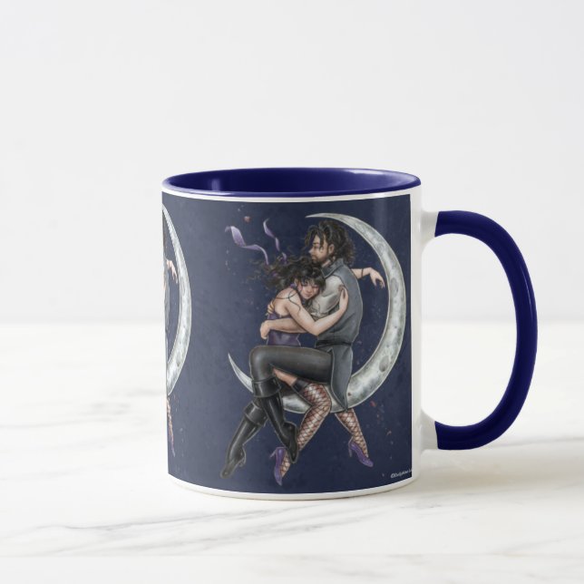 Um bilhete da maneira à caneca romântica do amor (Direita)