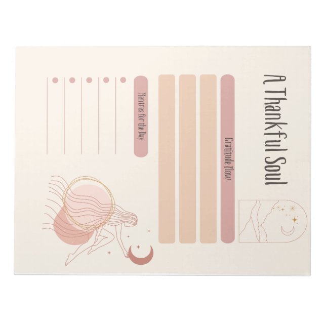 Um Bloco de Notas de Soul Agradável (Frente)