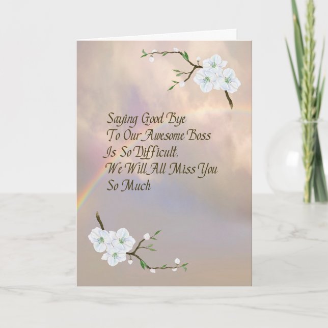 Um bom cartão de visita para o chefe incrível Rain (Frente)