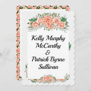 Um Bom Dia Para Um Convite De Casamento