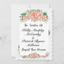 Um Bom Dia Para Um Convite De Casamento