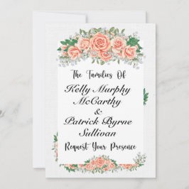 Um Bom Dia Para Um Convite De Casamento