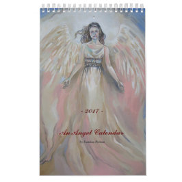 Um calendário 2017 do anjo - pequeno