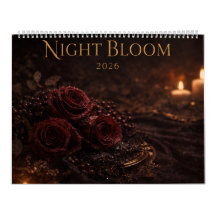 Um Calendário Anual de Flores Noturnas
