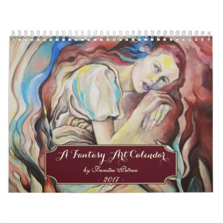 Um calendário da arte da fantasia - 2017