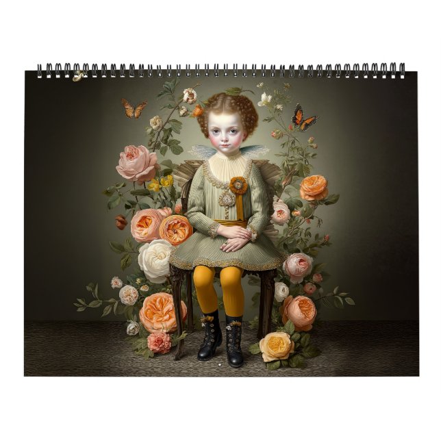 Um Calendário de Muro de Whimsey 2026 (Capa)