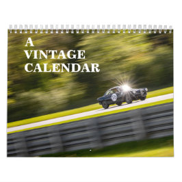 Um Calendário Vintage